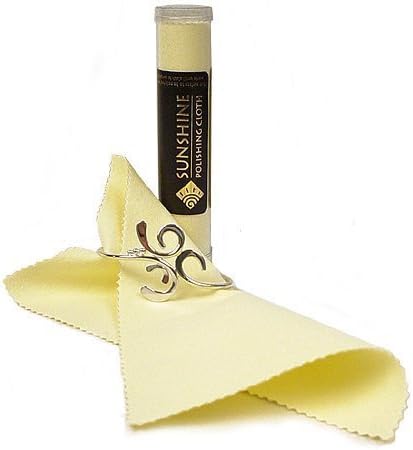 Modern Artisans Trio of Sunshine Polishing Cloths for Sterling Silver, Gold, Brass Copper Metal Jewelry (Set of 3 Tubes)